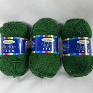 Herrschners 2 Ply Afghan Yarn 0049-Forest  3 Skiens